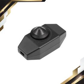 Zaplyte 669739715298 Rotary Cord Switches Ac 250v 2a Slide Control Lamp Dimmer 100watt Black