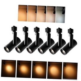 Wgd0058h1t32b02 Zhongshan Haili Zhaoming Dianqi Youxiangongsi 5-color Zoomable Led Track Lighting Heads H-type Dimmable 13.5w Ceiling Black