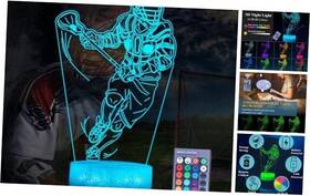 Zhongshan Min Yue Lighting Co. Ltd 782570641325 Gifts For Men Night Light With Remote Control 16 Colors Changing Rgb Lacrosse