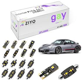 Zpl8960 Ziyolight Ziyo - 12 Bulbs Led Interior Light Kit Replacement For Porsche 911