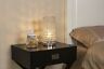 Zwl018c Unbranded Elegant Circle Decorative Pattern Crystal Lampshade Modern Table Lamp