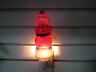 Zx2130555 Unbranded Santa Claus Shimmer Snowman Night Light Tall Tested