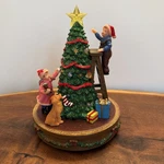 Vtg Natures Mark Light Up Musical Christmas Tree Decorating Figurine Box. Fixed Price $29.99.