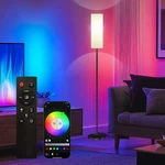 Qaubauyt Smart Led Floor Lamp With App Control & Rgb Colors - Dimmable Standi.... Fixed Price $52.42.