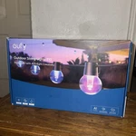 New/ Open Box, Eufy Outdoor String Lights E10 96FT 30XSMART Rgbww Led Bulbs. Fixed Price $109.99.