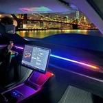 Led Car Ambient Lighting Strip For Tesla High Brightness With App Control Mul.... Fixed Price $63.28.