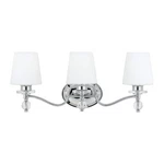 Quoizel Hollister 23" 3-LIGHT Vanity Light, Polished Chrome Bathroom Fixture,.... Fixed Price $293.88.