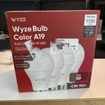 Wyze Bulb Color Pack WLPA19CV2-4PK New. Fixed Price $40.00.