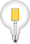 12W Dimmable Led Large Globe Bulb 100W Equivalent 1000LM, 3000K Soft White, G40. Fixed Price $45.95.