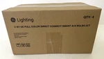 By Ge Direct Connect A19 Led Color Changing Smart Light Bulbs - 4 Pack. Fixed Price $39.99.
