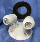 Dual-lite Evodw Hubbell Lighting Led Lamps, Remote Head Outdoor Emergency. Fixed Price $22.00.