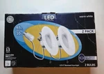 Ge 6" Recessed Led Downlights 65W Replacement 2 Bulbs. Fixed Price $24.00.