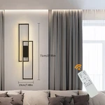 Modern Acrylic Led Wall Metal Sconce Lighting Fixture+remote Control. Fixed Price $42.27.