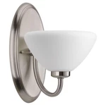 Progress Lighting P2070-09 Rave 1-LIGHT Brushed Nickel Wall Sconce W/opal Glass. Fixed Price $34.99.