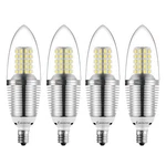 E12 Led Candelabra Bulb, 12W Daylight White 6000K, 80-100W Equivalent, Ba.... Fixed Price $24.92.