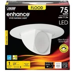 Feit LEDR56SCP/930CA 850 Lumen 3000K Adjustable 5/6 Inch Dimmable Retrofit Kit. Fixed Price $15.00.