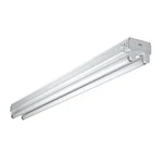 New Metalux 4 Ft Lamp Fluorescent Strip Light 32W White Garage Shop Fixture. Fixed Price $46.46.