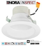 NLPR-441 Nora / Nspec Prism 4" Smart Rgbw Retrofit Downlight RGB+2700K To 4000K. Fixed Price $23.38.