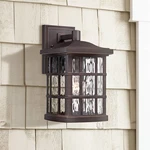 Quoizel Stonington 13" High Bronze Outdoor Wall Light. Fixed Price $143.99.