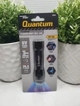 Quantum Flashlight Qfl-uv Black 36.5FT Range Up To Hr Run Time New. Fixed Price $17.89.