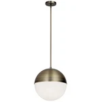 Dainolite Dayana Light Halogen Pendant, Antique Brass DAY-143P-AB. Fixed Price $304.00.