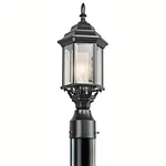 Kichler 49256 Black Chesapeake 1-LIGHT Outdoor Post. Fixed Price $63.97.