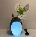 Kawaii Cartoon My Neighbor Totoro Lamp Led Night Light With Usb Fan Home Decor. Fixed Price $22.88.