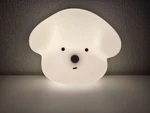 Cute Dog Led Night Light Usb Soft Silicone Lamp Kids Bedroom Mood Bedside Decor. Fixed Price $30.00.