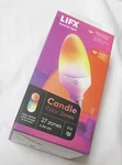 Lifx Candle E12 Wifi Smart Led Multicolors Light Bulb New In Box. Fixed Price $29.99.