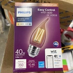 4-LOT Philips Smart Bulb Led 40W Dimmable Wi-fi Wiz Connected Light. Fixed Price $44.00.