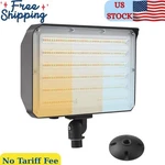 1PACK-DUSK To Dawn Outdoor 100W Led Flood Light With Knuckle&plate. Fixed Price $51.51.