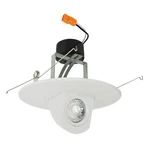 Elco EL697272 6" Integrated Led Adjustable Recessed Trim - 950 White. Fixed Price $70.52.