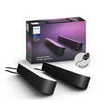 Philips Hue Play White & Color Smart Light Bar 2-PACK Base Kit Black. Fixed Price $139.99.