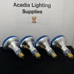4 Pack Blue Reflector Bulb 75W Watt BR30 Medium E26 Base Dimmable 130V. Fixed Price $14.99.