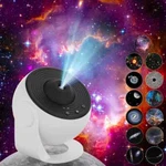 12IN1 Planetarium Projector Galaxy Starry Sky Night Light Rotating Led Lamp. Fixed Price $40.00.
