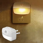 1PC Led Motion Sensor Night Light Us Plug Bedside Wall Lamp - New. Fixed Price $12.88.