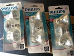 Philips GU10 Base MR16 Indoor Floodlight 50 Watt Bulb Lot Of 3 Packs. Fixed Price $35.00.