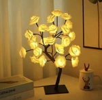 Led Rose Tree Table Lamp Usb & Powered Night Light Home Gift Decor. Fixed Price $19.00.
