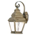 Livex Lighting 2601-01 Exeter 16 Inch Antique Brass Outdoor Wall Lantern. Fixed Price $297.96.