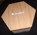 Nanoleaf Elements Wood Look Smarter Kit - Seven (7) Hexagon Led Light Panels. Fixed Price $205.00.