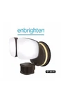 Enbrighten Dual-head 210 Smart Led Black 2500 Lumen Outdoor Security Flood Light. Fixed Price $34.99.