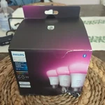 Philips Hue White & Color Ambiance A19 60W Equivalent Led Smart Bulbs - 3 Pack. Fixed Price $94.99.