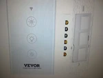 Vevor Led Wi-fi Dimmable Switch 2AMP Smart Illuminated Touch Dimmer Light. Fixed Price $15.96.