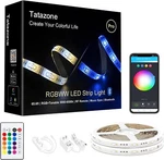 Tatazone Rgbww Bluetooth Led Strip Lights, 65.6FT Tunable White. Fixed Price $85.51.
