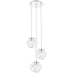 Used Access Lighting 63127LEDDLP-MSS/CLR Boulder-three Cluster Pendant. Fixed Price $426.70.