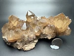 Xxl Golden Kundalini Citrine Cluster 1392G Lwena Mines Congo Specimen Quartz. Fixed Price $349.00.