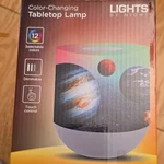 Lights By Night Color-changing Tabletop Lamp Touch Control Usb 81916 Jasco. Fixed Price $21.37.