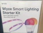Wyze Smart Lighting Starter Kit 2X A19 Color Bulbs 16' Led Strip New. Fixed Price $39.75.