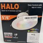 Halo Smart Wi-fi Slim Canless Recessed Rgb Led Downlight 4 In Tunable White. Fixed Price $19.99.