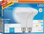 Sylvania Led Flood BR30 Bulb, 2 Count (pack Of 1), 65W / Daylight 5000K. Fixed Price $23.11.